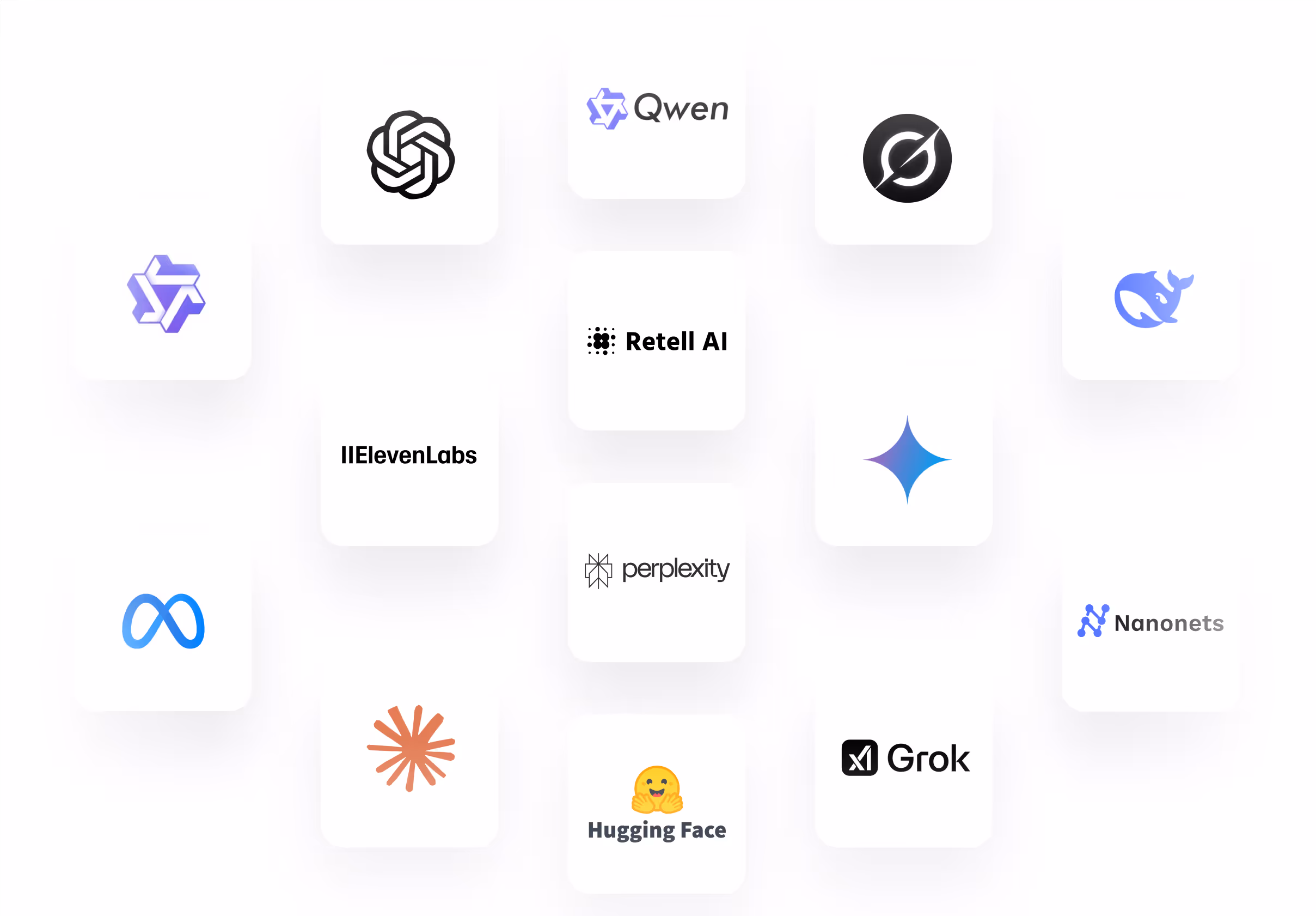 Top AI providers