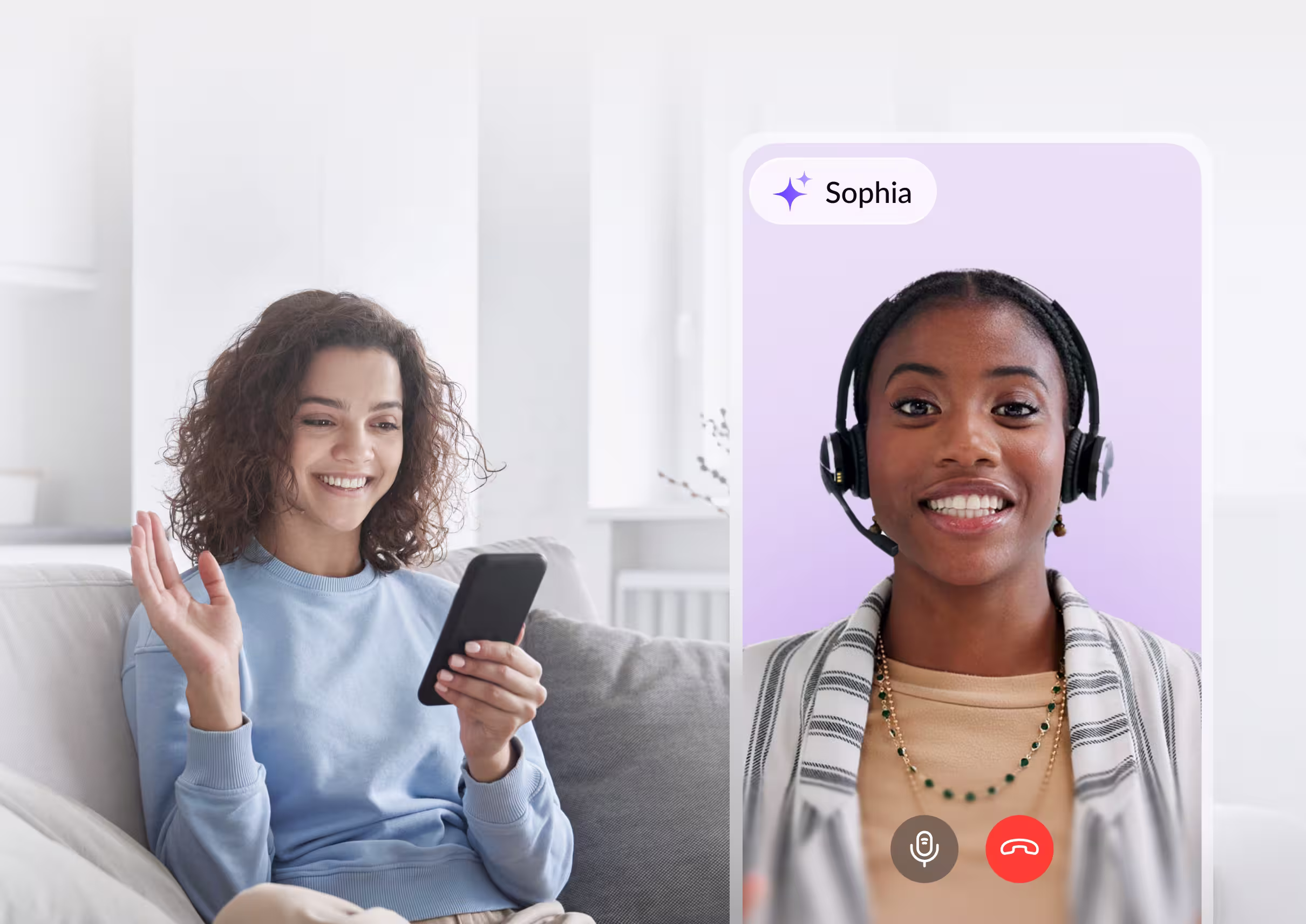 Life-like video calls